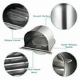 thumbnail image 2 of Stainless Steel Soffit Air Vent For Indoor Outdoor Use, Durable Material Waterproof And Rust-proof With Baking Finish For Bathroom Drains Kitchen Wall Hood, 2 of 5