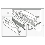 Genuine OE Ford Glove Box Assembly - GS7Z-5406010-BE