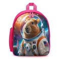 thumbnail image 1 of Capibara Mochila Escolar para Niños y Niñas, Mochila Infantil Ligera de Alta Calidad, Grande y Duradera ROSA, 1 of 6