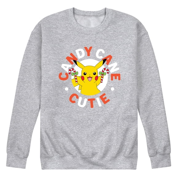 Pokémon - Candy Cane Cutie - Men's Crew Fleece Sweatshirt