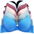 thumbnail image 2 of 6 Piecec Full Cup Pushup Underwired Push Up Bra B and C Cup (38B), 2 of 2