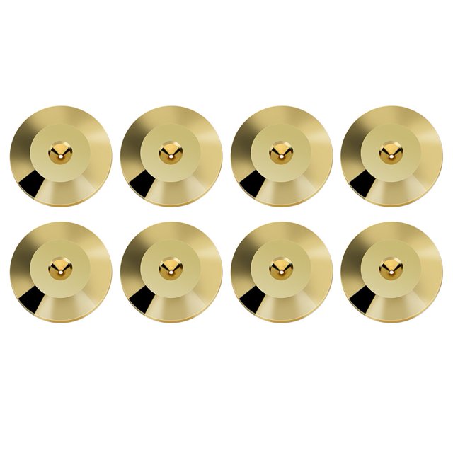 Altavoz Spike Pads Zerone, 8 unidades, 25 x 4 mm, cobre universal