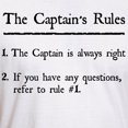 thumbnail image 3 of CafePress - Captain's Rules Fitted T Shirt - Fitted T-Shirt, Vintage Fit Soft Cotton Tee, 3 of 4