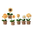thumbnail image 3 of fastboy Crochet Kit Accessories Handmade Crocheted Planter for Kids Teens Beginners Yellow, 3 of 9
