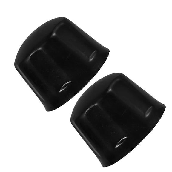 MLINS 2-Pack Trailer Hub Bearing Caps with Rubber Dust Covers, Wheel Center Caps for Trailer Maintenance