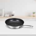 thumbnail image 3 of Cuisinart Advantage Pro 12" Non‑Stick Stainless‑Steel Frying Pan, Easy‑Clean Dishwasher‑Safe, 3 of 5