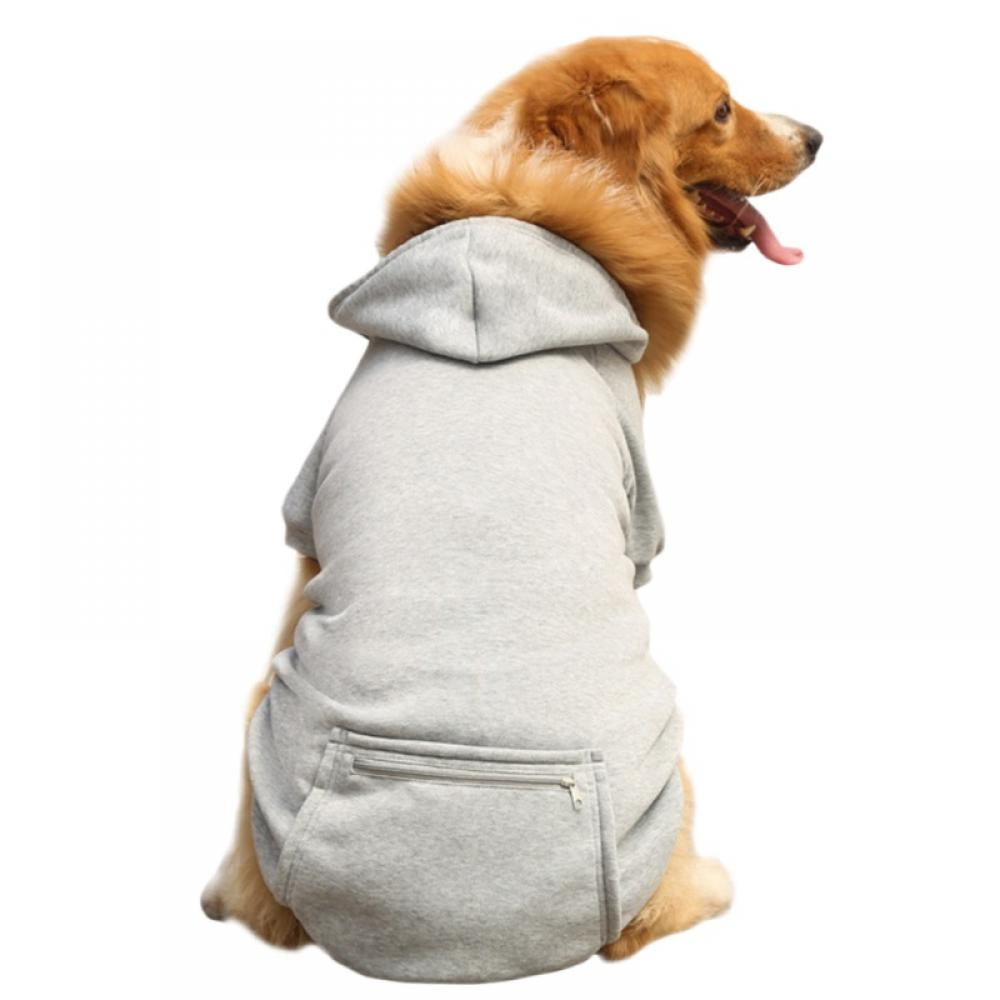 Small Pet Dog Sweatshirt Clothes Puppy Warm Sweater Hoodie Coat Costume Apparel 