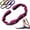 Pink, variant on Numbered Resistance Band Leg Stretcher – Hamstring Stretch Strap with Loops, Yoga Pilates Flexibility Band, Physical Therapy Exercise Belt for Glutes, Hips & Mobility Training