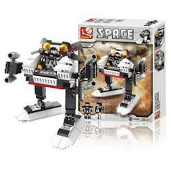 Sluban Space Transformer X1-Hessen Chaser Building Brick Kit (108 Pcs)