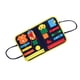 thumbnail image 3 of Tablero sensorial Montessori, juguetes de tablero con hebillas de fieltro, juguetes de tablero con hebillas, juguetes de aprendizaje para atar zapatos, diseñados para el futuro, 3 of 14