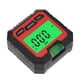 thumbnail image 1 of Caja De Nivel Digital Pantalla LCD Retroiluminada Base Magnética 4 X 90 Mini Medidor De ángulo Buscador Nivel De Transportador Para Motocicleta Automotriz, Imanes, Fácil De, 1 of 7