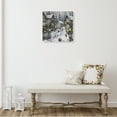 thumbnail image 2 of Led Canvas Wall Art With Timer (Snowman With Houses), 2 of 3