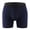 Navy, variant on Men's Compression Boxer Briefs Underwear Breathable Stretch Comfy Lightweight Underpants Blue L