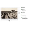 thumbnail image 2 of Tractored Out - Childress County, Texas - Vintage B&W Photograph by Dorothea Lange c.1938 - Fine Art Matte Paper Print (Unframed) 30x44in, 2 of 4