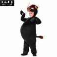 thumbnail image 5 of Nuevo disfraz de fiesta de Halloween para niños pequeños, animales, toro negro, Ferdinand, disfraz de carnaval, monos de dibujos animados, 5 of 5