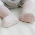 thumbnail image 3 of Baby Wool Non-Slip Grip Socks, Winter Warm Knee-High Stockings for Girls Boys Newborn, 3 of 8