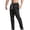 Dark Gray, variant on BXSRUTA Men's Elastic Waist Loose Fit Lightweight Stretchy Cargo Pants for Outdoor Daily Wear