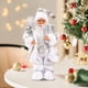 thumbnail image 1 of Adornos navideños, adornos navideños, regalos navideños, figura de Papá Noel de pie, decoración de escena navideña para el hogar, adornos, decoraciones navideñas, muñeco de festival, 1 of 6
