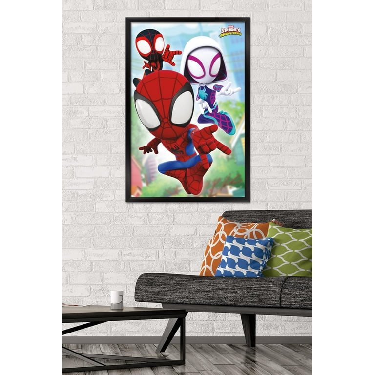 Marvel Spidey and His Amazing Friends - Webs Wall Poster with