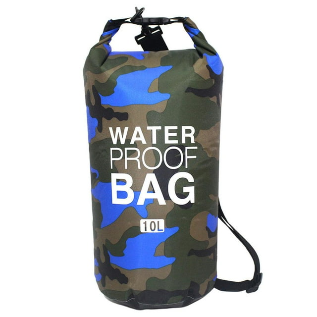 Waterproof Bag Surfing Sack for Outdoor Kayaking Boating Swimming Storage Pouch Compression Bag Blue 10L