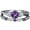 Purple, variant on Naierhg 2Pcs Finger Jewelry Dual Type Non-allergic Durable Fashion Cycle Ring for Gift Purple