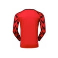 thumbnail image 6 of iiniim Boy's Football Soccer Goalie Outfit Goalkeeper Foam Padded Jersey with Long Pants Goalie Uniform Red 9-10, 6 of 7