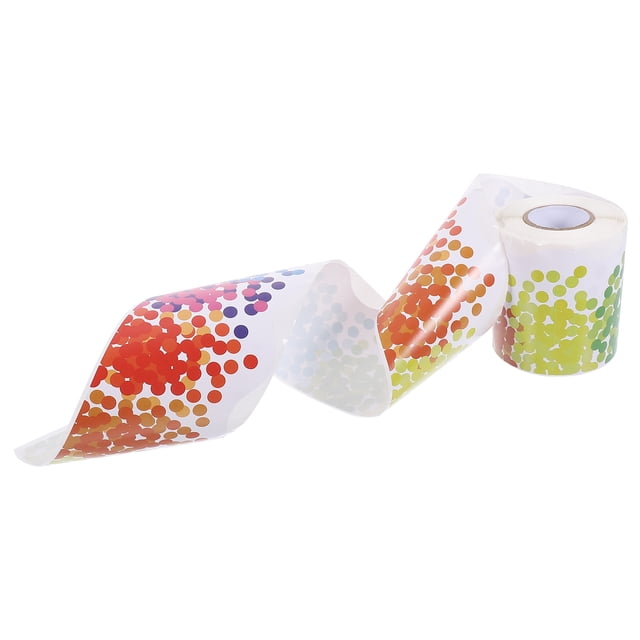 Bulletin Board Decorative Border Trim with Coated Adhesive Sticker Multi Color for Classroom Decoration 30.5 Feet Long