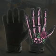thumbnail image 7 of Jkung Motorcycle Riding Gloves Skeleton Pattern Touchscreen Cycling Gloves Breathable Anti-slip Outdoor Gloves for Men Women, 7 of 7