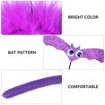 thumbnail image 4 of 2pcs Halloween Hair Hoop Bat Diadema Accesorio para el cabello Broche para el cabello (púrpura), 4 of 5