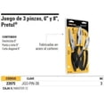 thumbnail image 2 of Juego Pinzas 3 Pz Pretul 23975 Pretul JGO-PIN-3B, 2 of 2
