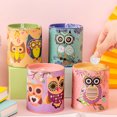 thumbnail image 5 of Momihoom Cute Owl Ceramic Piggy Bank Personalized Money Saving Bank for Kids Girls Nursery Gift Decor, 5 of 9