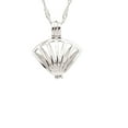 thumbnail image 2 of Seashell Pendant 16" Necklace Set Love Pearl Kit, Unisex Teens and Adults, Silver Color, 2 of 9