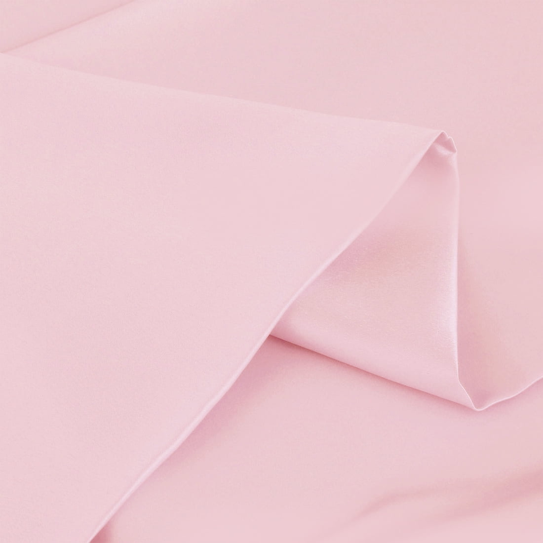Unique Bargains 1 Piece 100% Silk Pillowcase Pink Travel