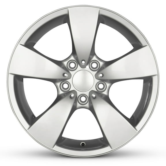 For 2004-2007 BMW 530i 17 Inch Painted Silver Rim - OE Direct Replacement - Road Ready Car Wheel