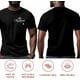 thumbnail image 5 of Camisetas gráficas informales de manga corta con árbol de Navidad para hombre, 5 of 8