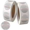 thumbnail image 1 of Labymos 1000 PCS Candle Warning Labels Candle Safety Sticker 1.5 Inch for DIY Candle Jars, 1 of 7