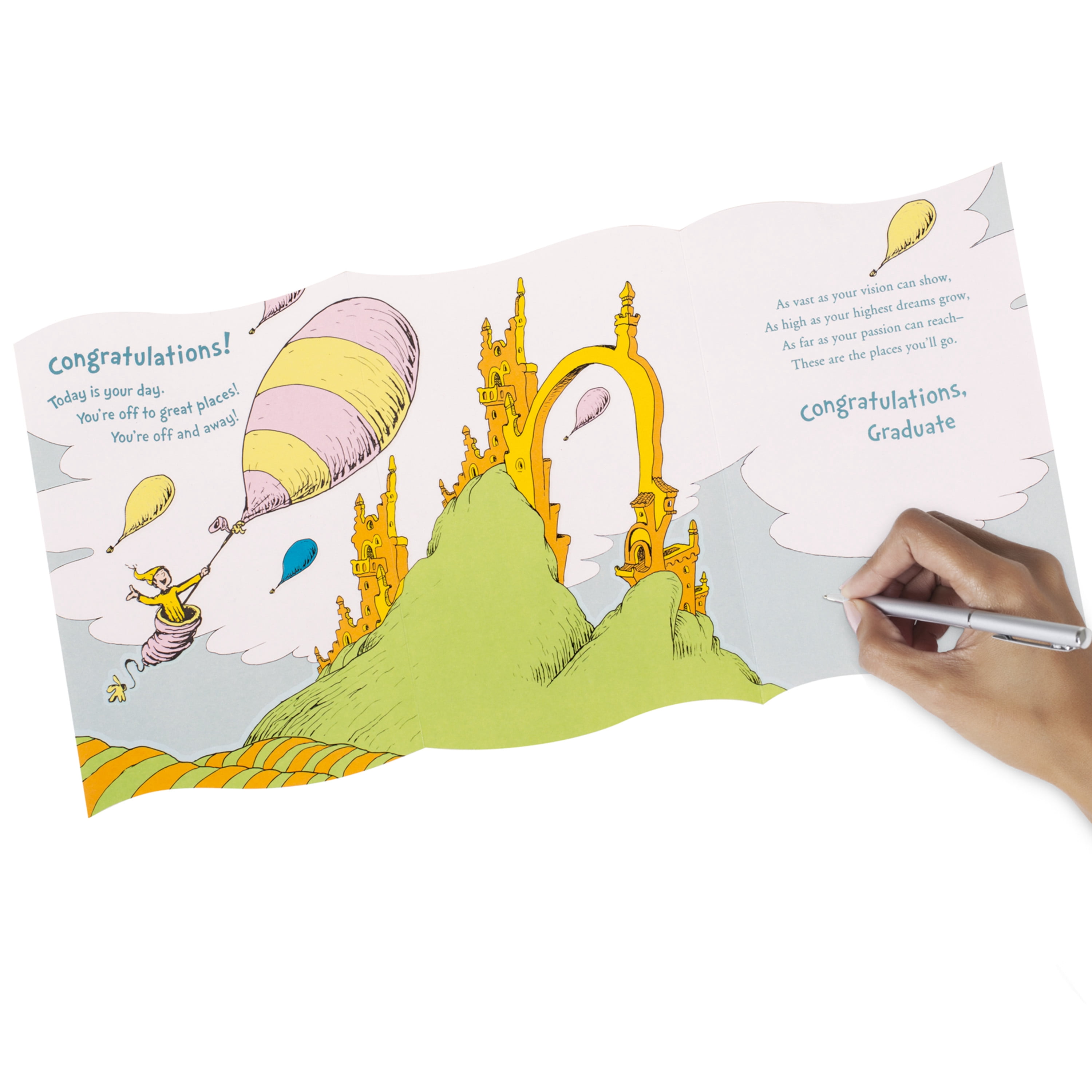 Hallmark Dr. Seuss Graduation Card (You're Off and Away)