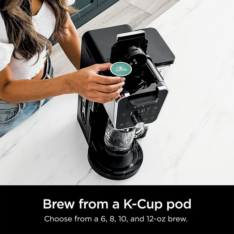 Ninja 12-Cups Automatic Drip Coffee Maker Silver, 1 ct - City Market