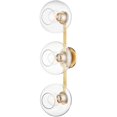 thumbnail image 4 of Mitzi H270103 Margot 3 Light 8" Wide Bathroom Vanity Light - Bronze, 4 of 4