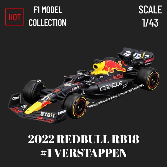 Bburago-modelo de coche a escala 2022 F1, Mclaren, Mclaren, MCL36, Ricciardo, Norris, Alfa Romeo, Ferrari, Mercedes Red Bull, racig, fórmula 1, juguete Fivean unisex