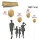 thumbnail image 2 of Globos PartyWoo Tan, paquete de 140 unidades, estilo bohemio, diferentes tamaños, 2 of 6