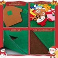 thumbnail image 4 of Lanpn Felt Christmas Tree Set with Christmas Snowman 3.3ft DIY Felt Christmas Tree with 40 Pieces Removable Ornaments Hanging Decoration for Christmas, 4 of 5
