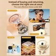 thumbnail image 6 of Wireless Earbuds Bluetooth 5.3, LED Display, 20H Battery, Type-C Fast Charge, Noise Cancelling, Auto Pairing, for iOS/Android, 6 of 7