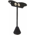 thumbnail image 2 of Plymor Black Velvet Fish Tail Style, Five Pair Earring Display Stand, 3.125" W x 1.25" D x 5.5" H (Pack of 12), 2 of 2