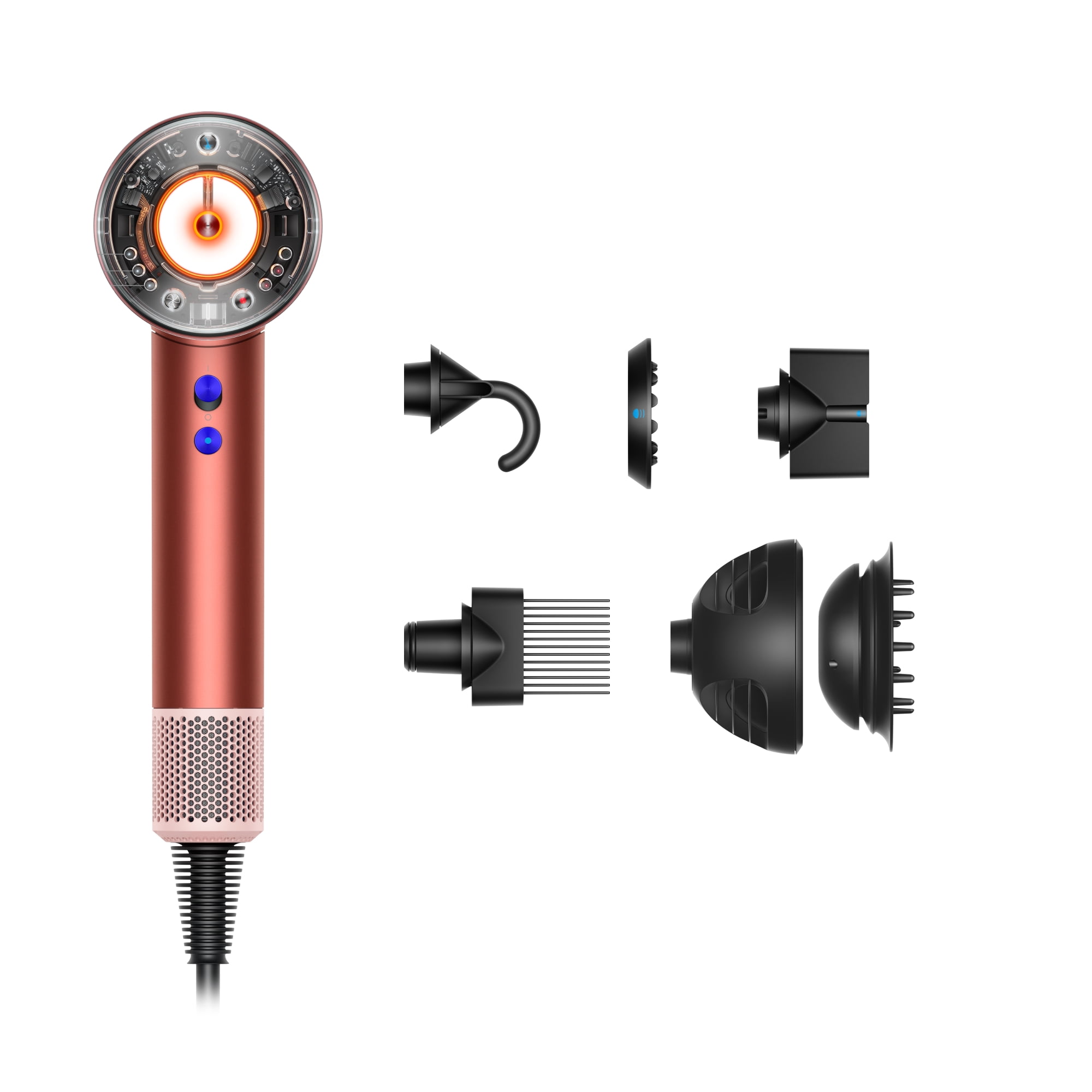 Restored Premium Dyson Supersonic Nural™ Hair Dryer | Strawberry Bronze/Blush Pink (Refurbished)