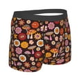 thumbnail image 3 of Kll 70s Groovy Hippie Retro Men'S Cotton Boxer Briefs Underwear-X-Large, 3 of 9