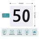 thumbnail image 2 of 50Pcs Table Numbers 1-50, 3.7x4 Inch Table Numbers, Double Sided Table Number Cards - for Wedding R, 2 of 5