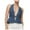 a-Dark Blue8729, variant on Women Outerwear Vests Solid Color Denim Halter Vest Sleeveless Backless Tie Tank Top Deep V Neck Jean Vest Streetwear Casual Vests