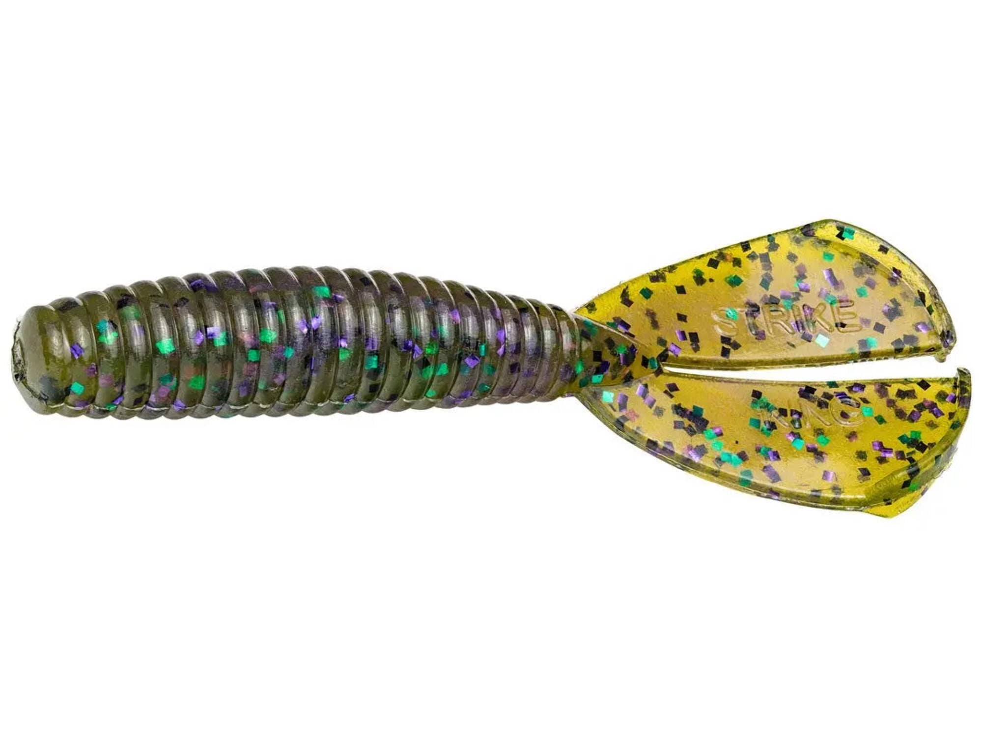 Strike King Rage Baby Menace Black Blue Flake 9pk