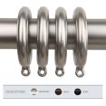 thumbnail image 2 of Decorative 1.75 inch Eyelet Rings - Satin Nickel Satin, 2 of 4